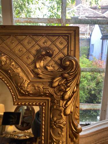 Very large wall/ Overmantel mirror