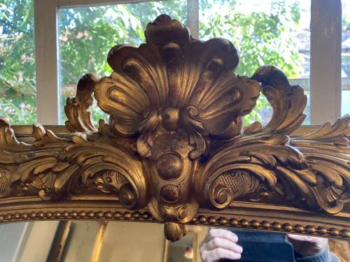 Very large wall/ Overmantel mirror