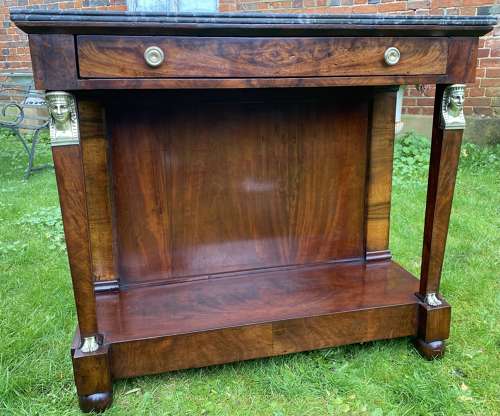 French Empire console table