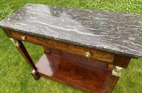 French Empire console table