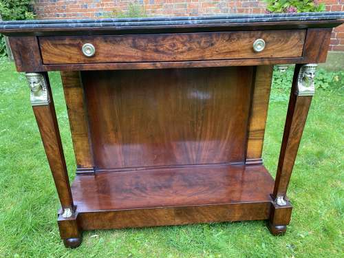 French Empire console table