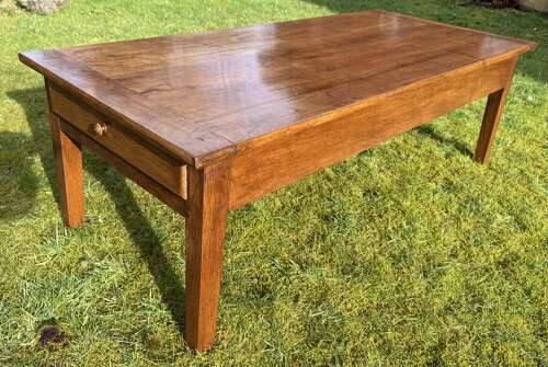 Large Walnut coffee table