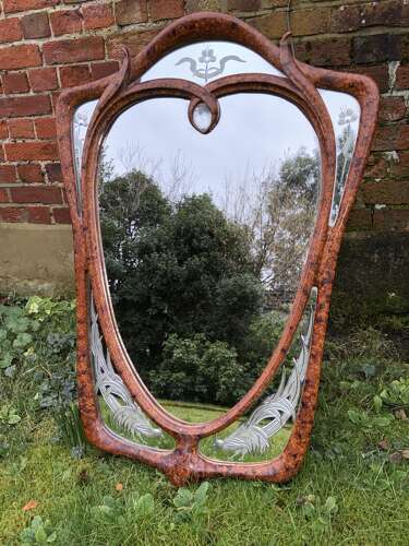 Venetian Art Deco Mirror