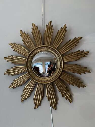 Mid Century sunburst mirror