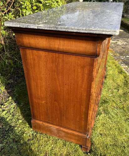 Burr walnut Louis Philippe commode