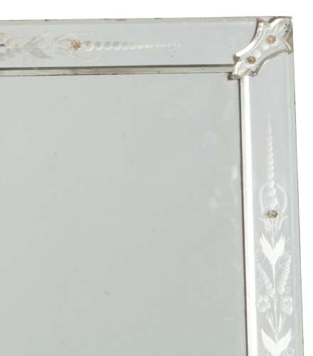 Large 19th C Venetian Mirror