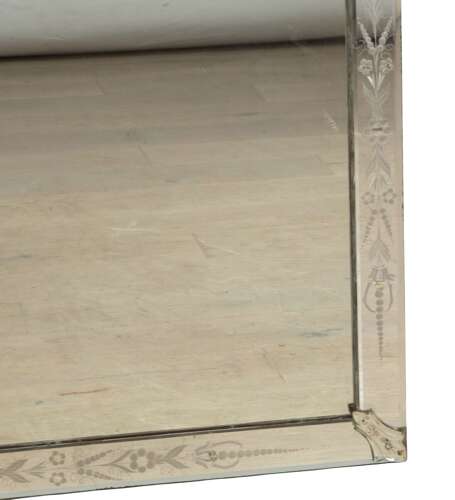 Large 19th C Venetian Mirror