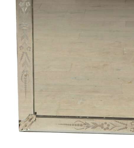 Large 19th C Venetian Mirror