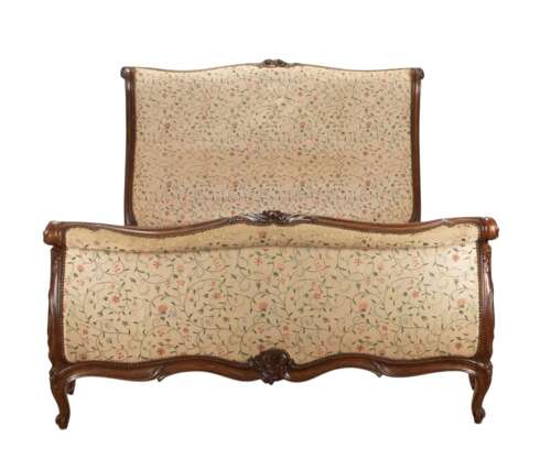 19th C French Walnut Kingsize Bed