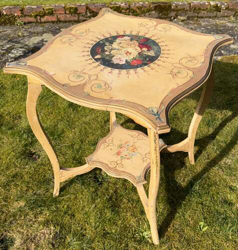 Painted occasional table