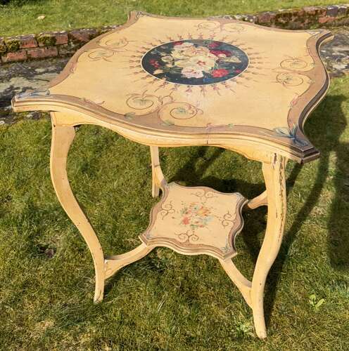 Painted occasional table