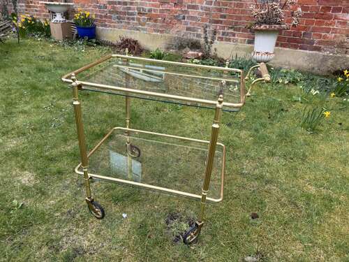 Mid Century drinks trolley