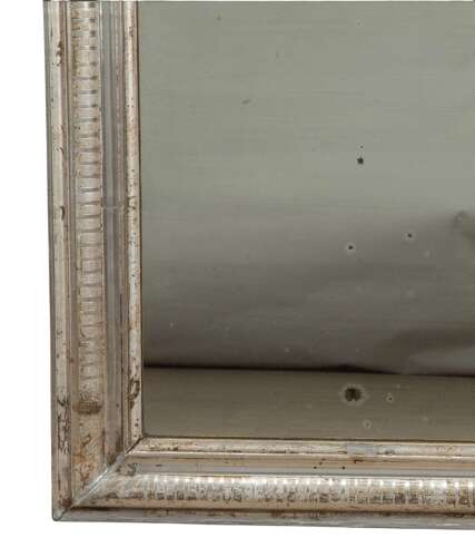 Mid 19th Century French Silver Gilt Mirror