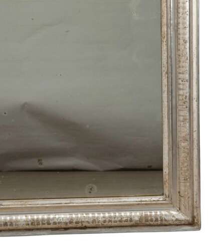 Mid 19th Century French Silver Gilt Mirror