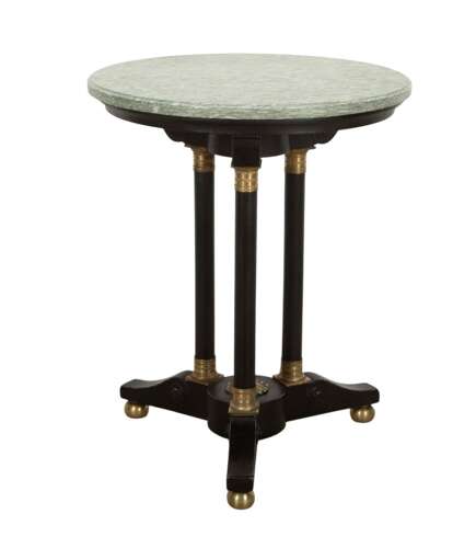 Early 20th Century French Ebonised Gueridon