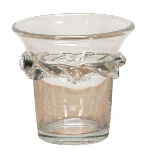 Mid Century French Crystal Champagne Cooler By Daum