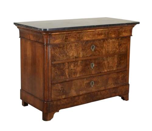 19th Century French Walnut Commode