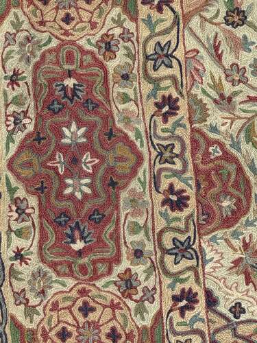 Large Crewelwork wall hanging or carpet