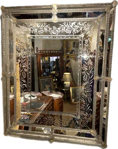 Venetian Murano mirror