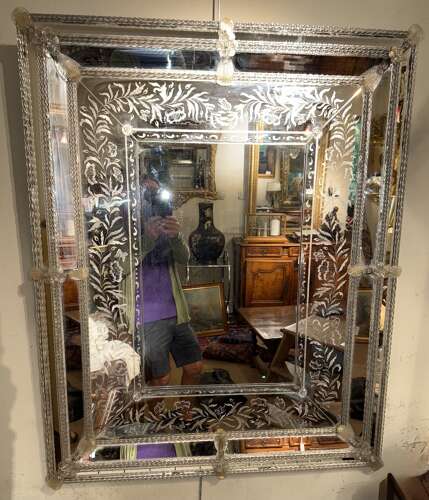 Venetian Murano mirror