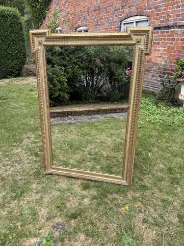 19th Century French gilt mirror