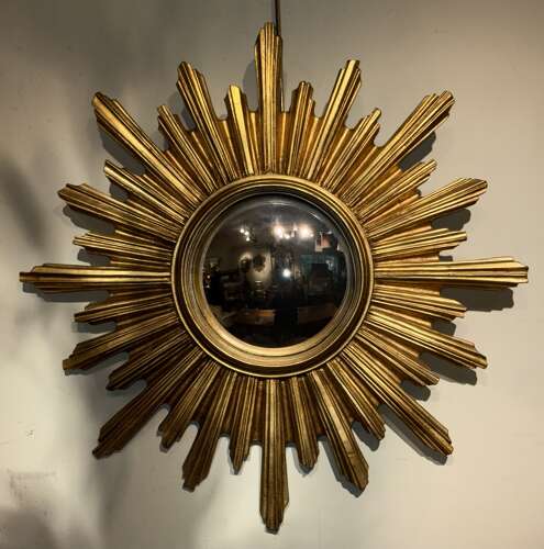 Gilt sunburst mirror