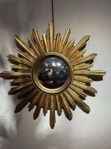 Gilt sunburst mirror