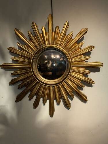 Gilt sunburst mirror