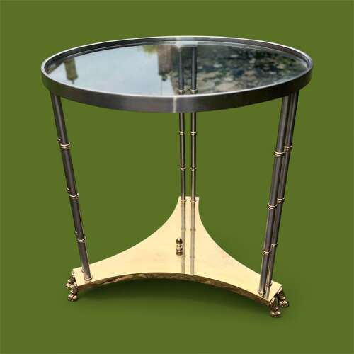 Maison Jansen circular table