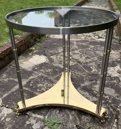 Maison Jansen circular table