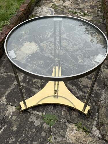 Maison Jansen circular table