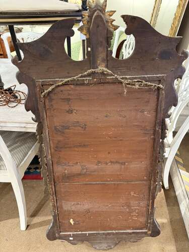 Large George II style wall mirror