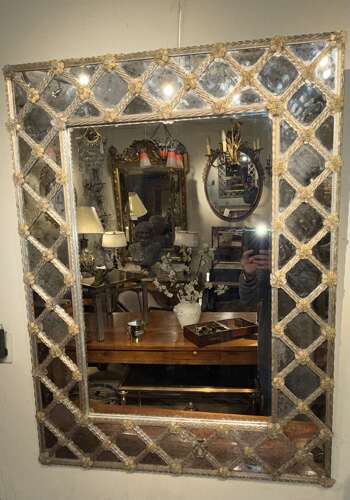 Large Murano mirror