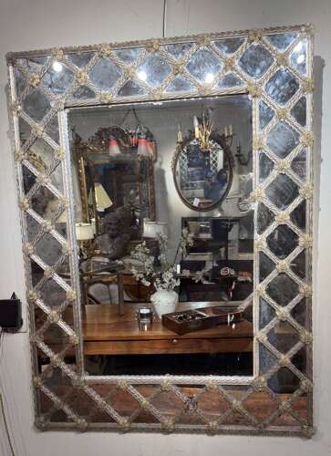 Large Murano mirror