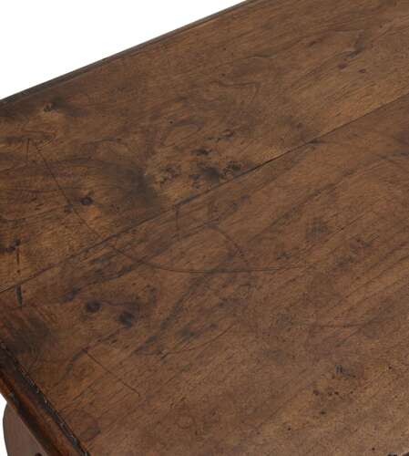 19th C Spanish Walnut Table