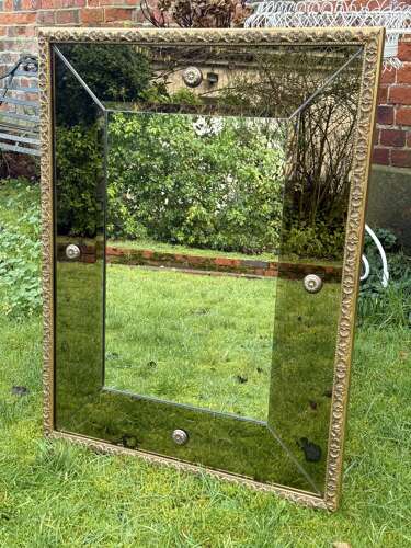 Mid Century cushion mirror