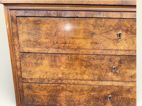 Figured Walnut Louis Philippe Commode