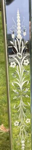 Large rectangular Venetian mirror