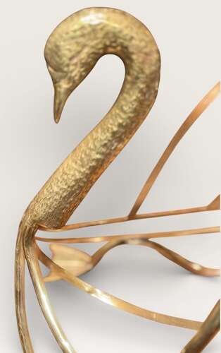 Maison Jansen Swan magazine rack.