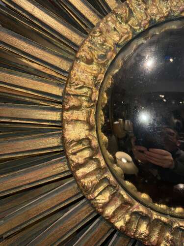 Very large sunburst mirror