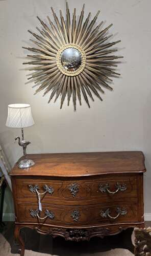 Very large sunburst mirror