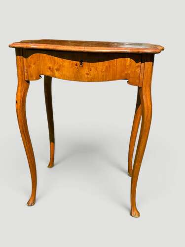 Shaped country side table