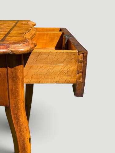 Shaped country side table