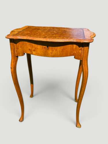 Shaped country side table