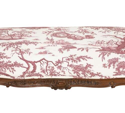 19th C French Walnut Window Seat