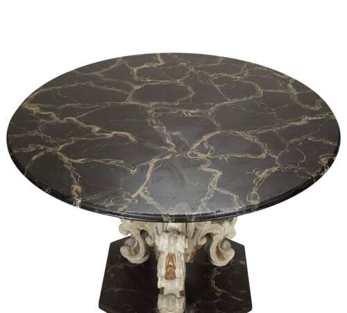 19th C Italian Painted Centre Table
