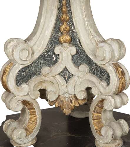 19th C Italian Painted Centre Table
