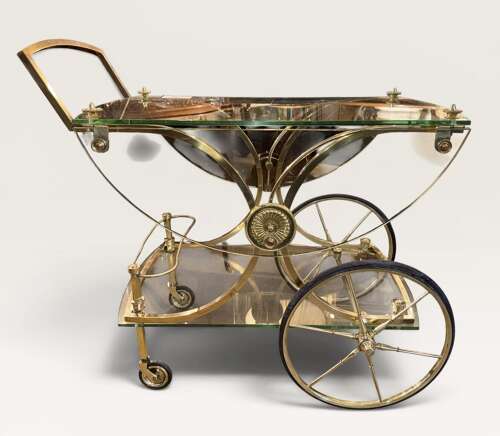 Maison Bagues Drinks Trolley or Bar Cart