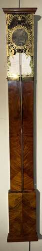 Figured Walnut stick barometer
