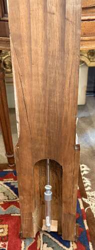 Figured Walnut stick barometer